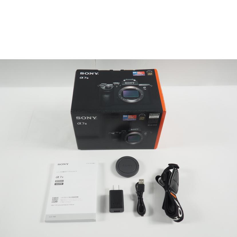 SONY ソニー/ミラーレス一眼 ボディ/ILCE-7M3//013044483/Aランク/79