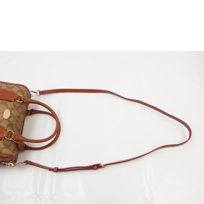 COACH コーチ/ラグジュアリーシグネチャーベネットミニサッチェル/2way/F34084//M1521/Aランク/83