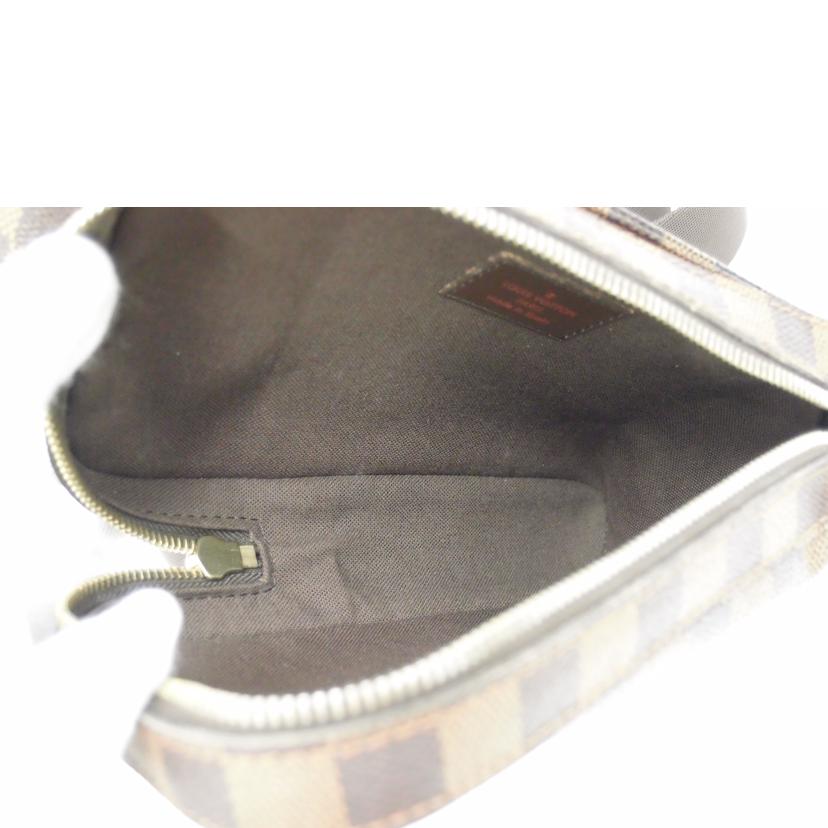 LOUIS VUITTON ルイ・ヴィトン ボディバッグ ウエストバッグ 市松模様 ブラウン メンズ/新型ジェロニモス/ダミエ・エベヌ/N51194//CA4089/ABランク/69