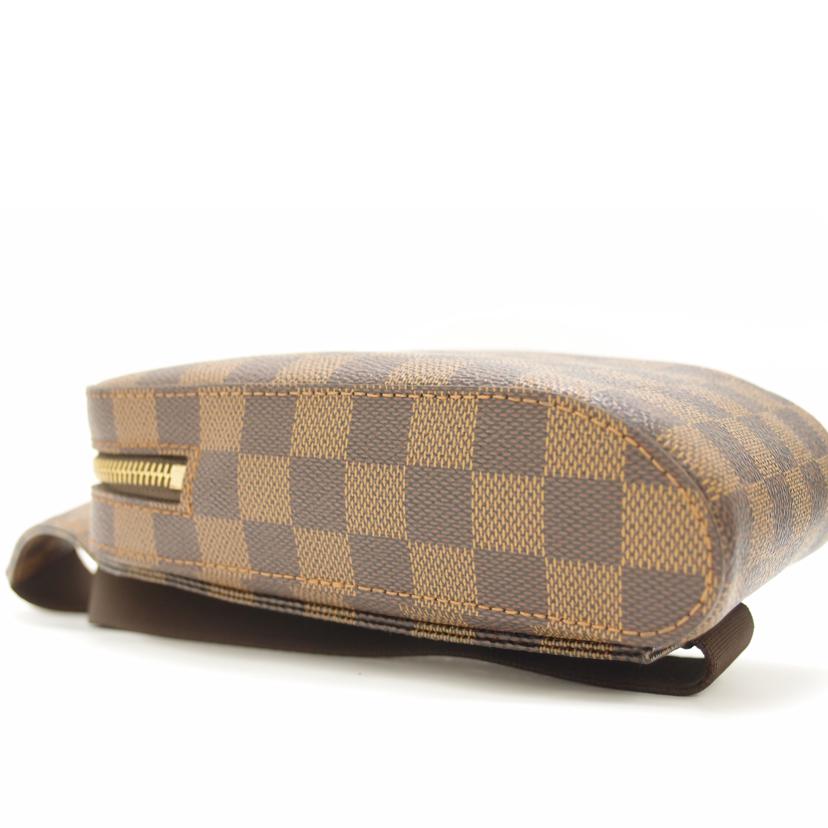 LOUIS VUITTON ルイ・ヴィトン ボディバッグ ウエストバッグ 市松模様 ブラウン メンズ/新型ジェロニモス/ダミエ・エベヌ/N51194//CA4089/ABランク/69