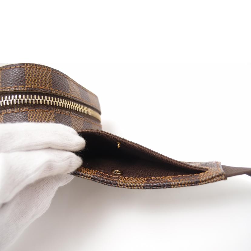 LOUIS VUITTON ルイ・ヴィトン ボディバッグ ウエストバッグ 市松模様 ブラウン メンズ/新型ジェロニモス/ダミエ・エベヌ/N51194//CA4089/ABランク/69