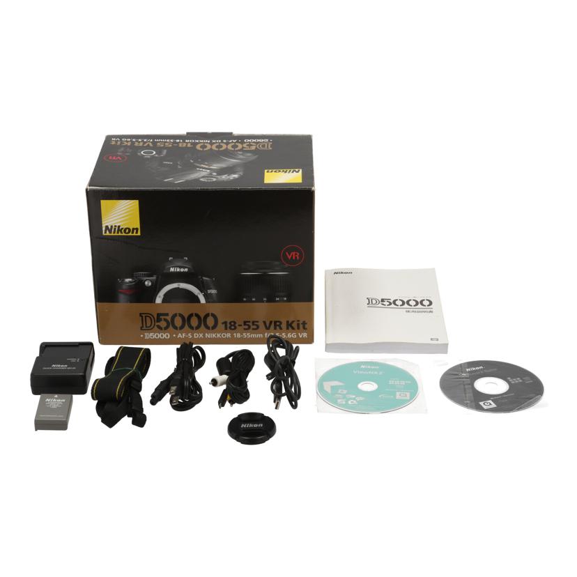Nikon ニコン/デジタル一眼 レンズキット/D5000//2176572/Bランク/84