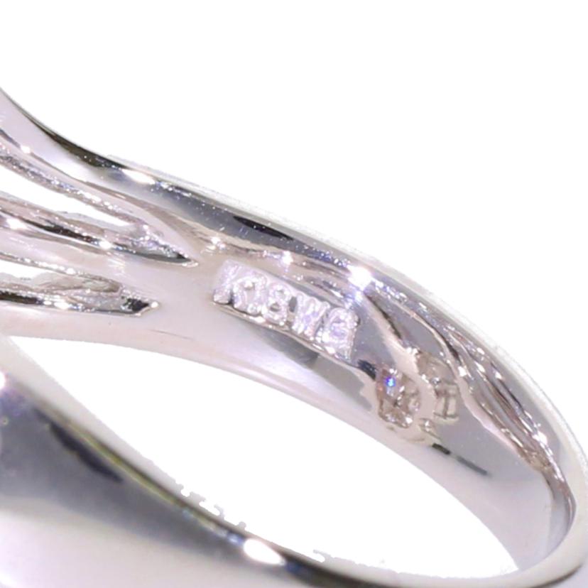 / ◎ K18WGダイヤリング1.35ct//Aランク/75
