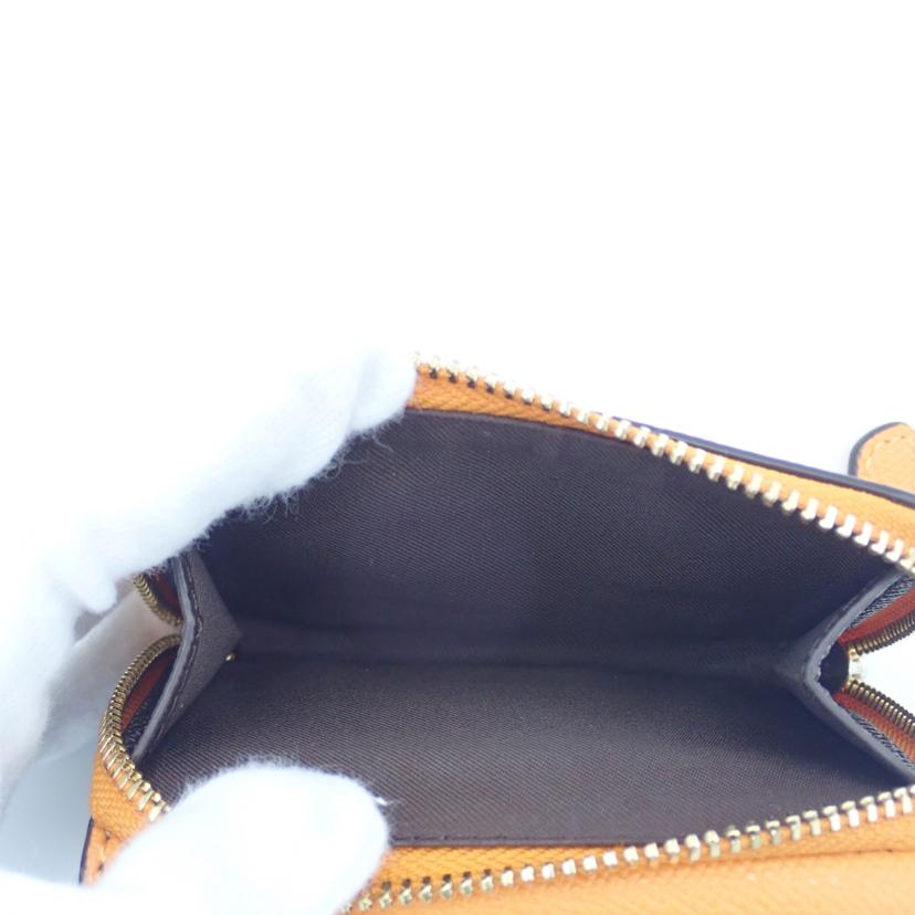 COACH COACH/クロスグレインレザースモールトライフォールウォレット/37968//Aランク/62