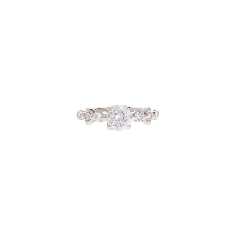 /◎ PT900ダイヤリング1.008/0.36ct//Aランク/75