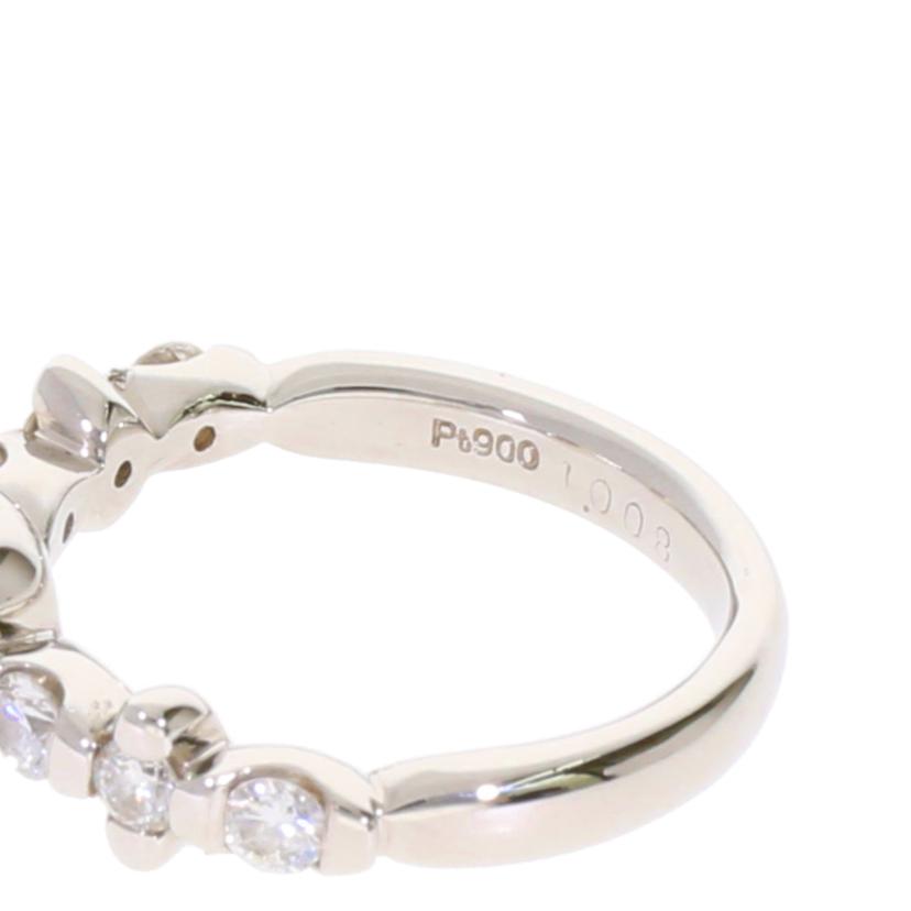/◎ PT900ダイヤリング1.008/0.36ct//Aランク/75