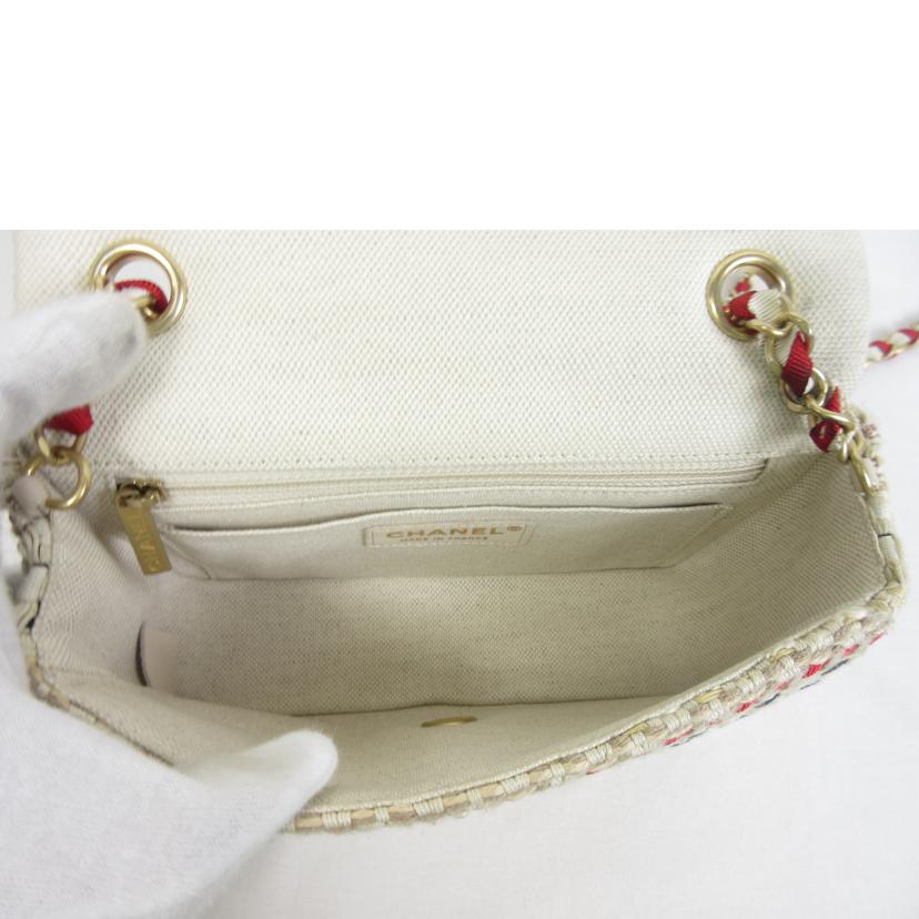 CHANEL シャネル/ツイード チェーンショルダーカメラバッグ//27559780/ABランク/70