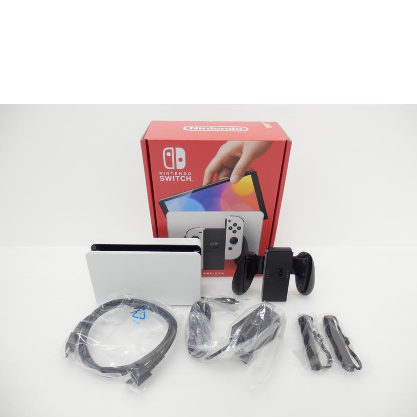 NINTENDO 任天堂/有機ELモデルスイッチ本体ホワイト/HEG-S-KAAAA//XTJ10445239422/ABランク/88