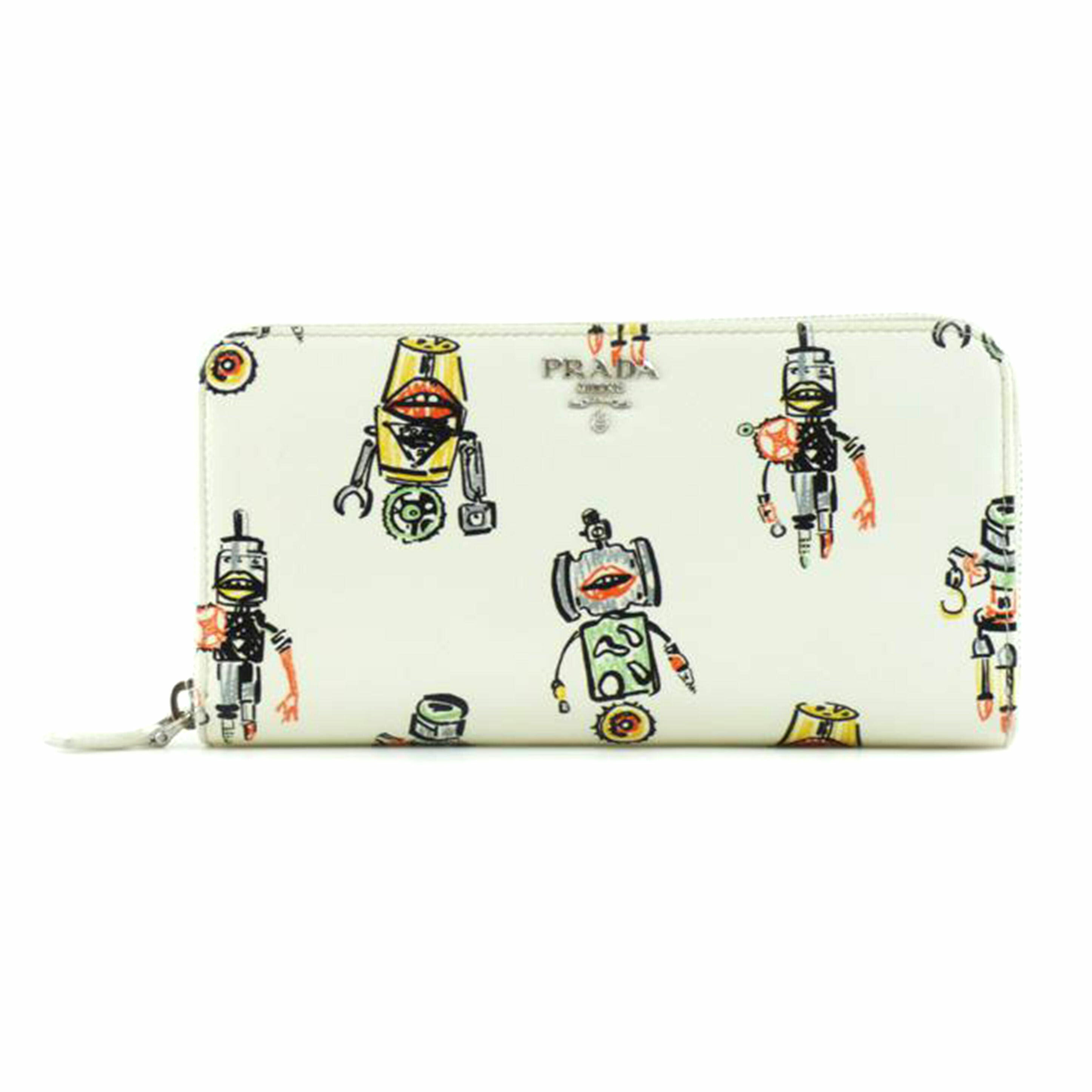 PRADA プラダ/ラウンドファスナー長財布/1ML506//107.E/ABランク/64