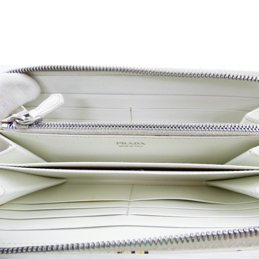 PRADA プラダ/ラウンドファスナー長財布/1ML506//107.E/ABランク/64