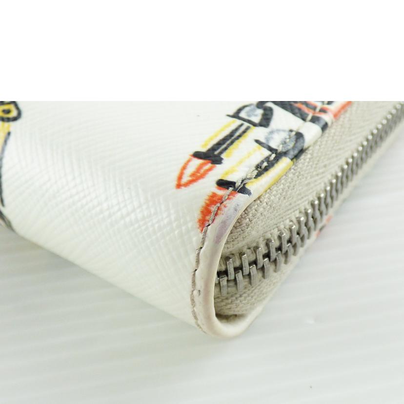 PRADA プラダ/ラウンドファスナー長財布/1ML506//107.E/ABランク/64