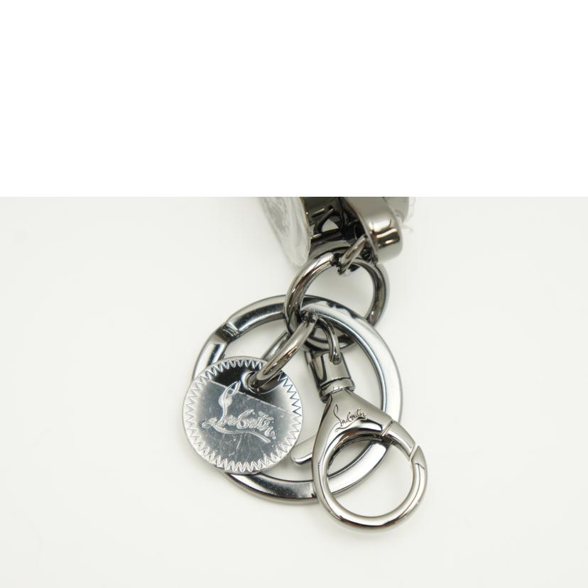 C.Louboutin ルブタン/ホイッスルキーリング/フック付き/3185068 //Sランク/75