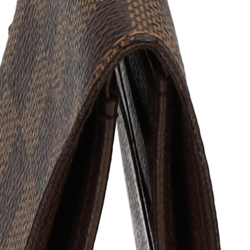 LV ルイヴィトン/ポルトビエ・6カルトクレディ/ダミエ・エベヌ/N61666//CA4027/ABランク/75