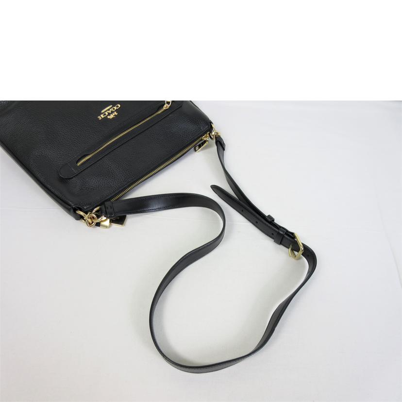 COACH コーチ/ペプルドレザー クロスボディショルダー/F34823//A1957/Aランク/70