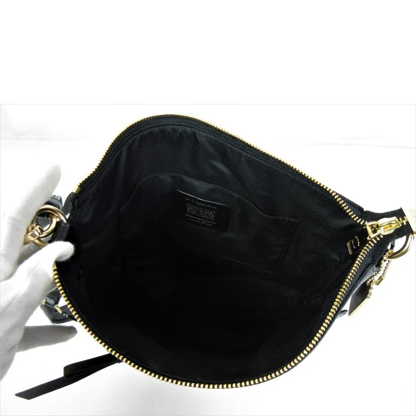 COACH コーチ/ペプルドレザー クロスボディショルダー/F34823//A1957/Aランク/70