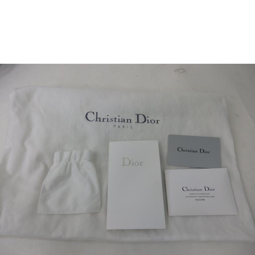Christian Dior クリスチャンディオール/サドルバッグ/レザー/黒//01R******/Aランク/84