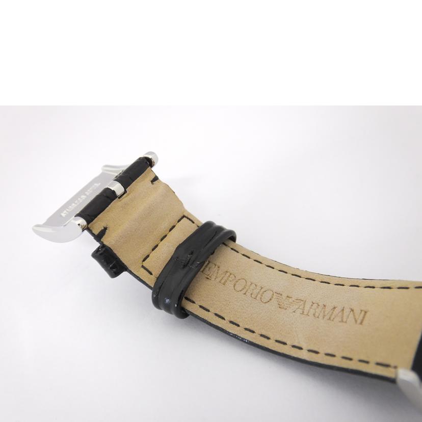 E.ARMANI エンポリオアルマーニ/クロノグラフ/メンズクォーツ腕時計/AR-2447//112***/ABランク/88