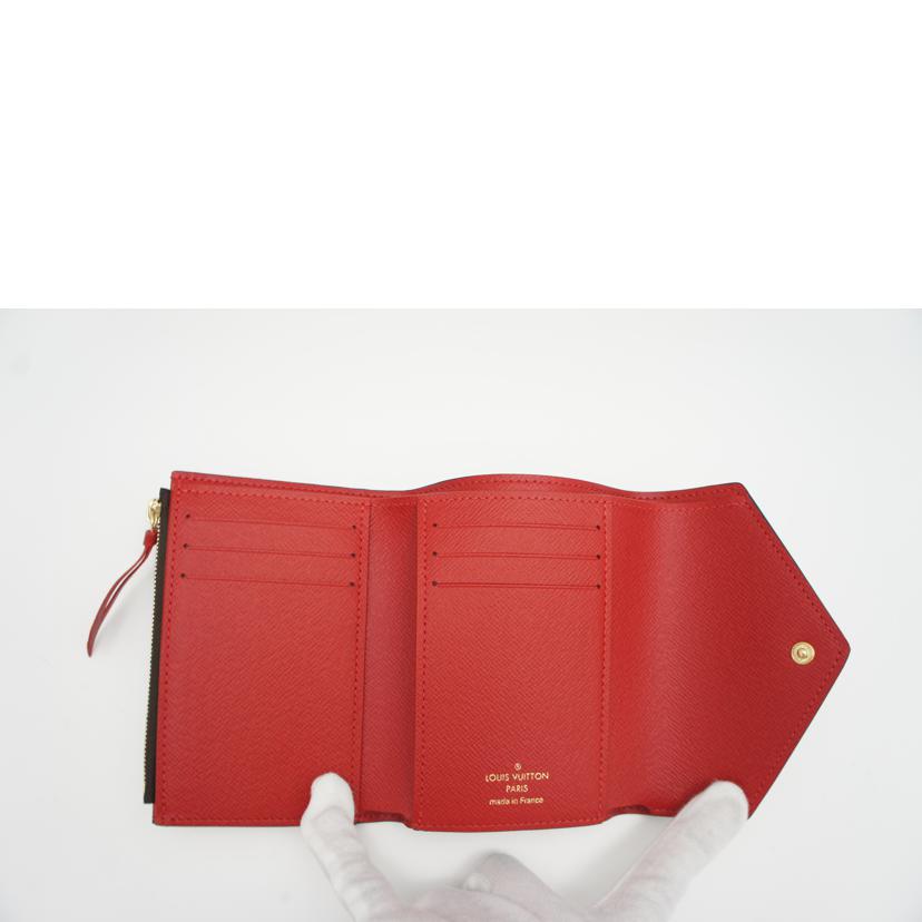 LV ルイヴィトン/ポルトフォイユヴィクトリーヌ/ダミエ エベヌ/N41659//SP3107/SAランク/75