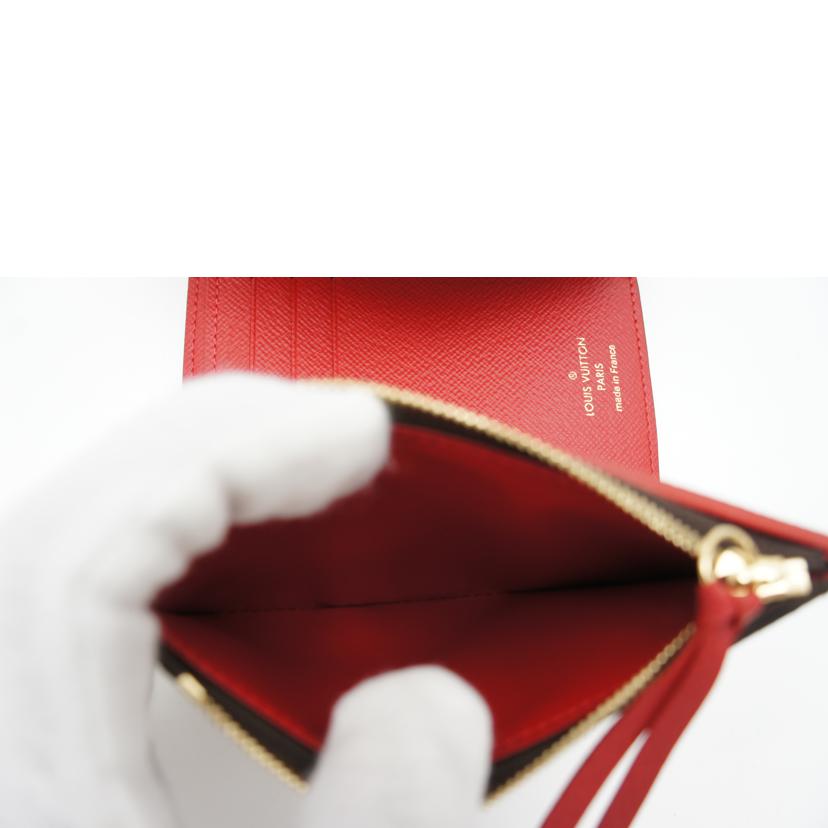 LV ルイヴィトン/ポルトフォイユヴィクトリーヌ/ダミエ エベヌ/N41659//SP3107/SAランク/75