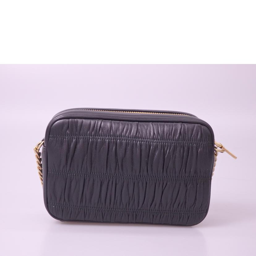 PRADA プラダ/ナッパ ゴーフルチェーンショルダーバッグ/1BH112//Aランク/76