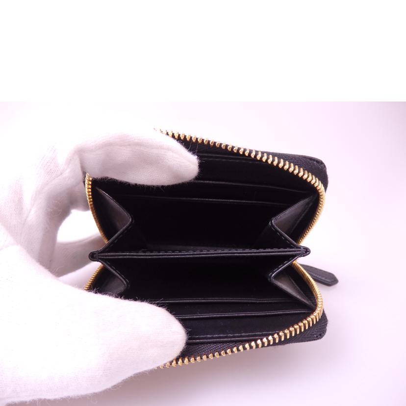 PRADA プラダ/サフィアーノコンパクトウォレット/1MM268//Aランク/76