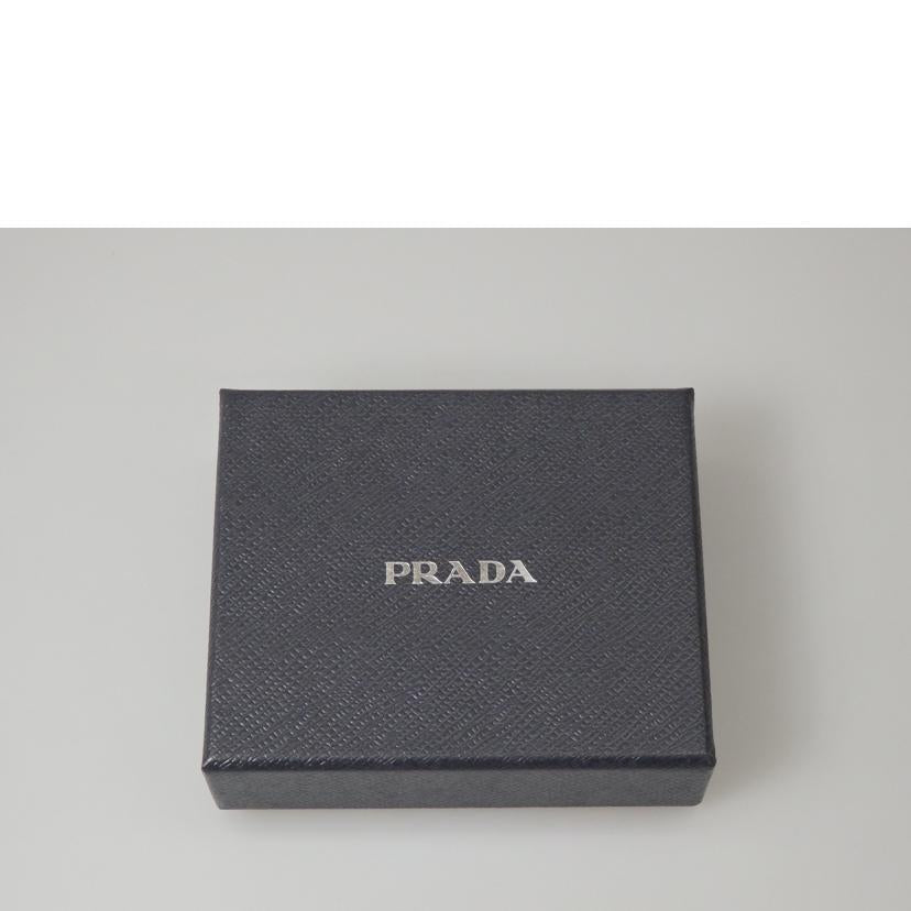 PRADA プラダ/サフィアーノコンパクトウォレット/1MM268//Aランク/76