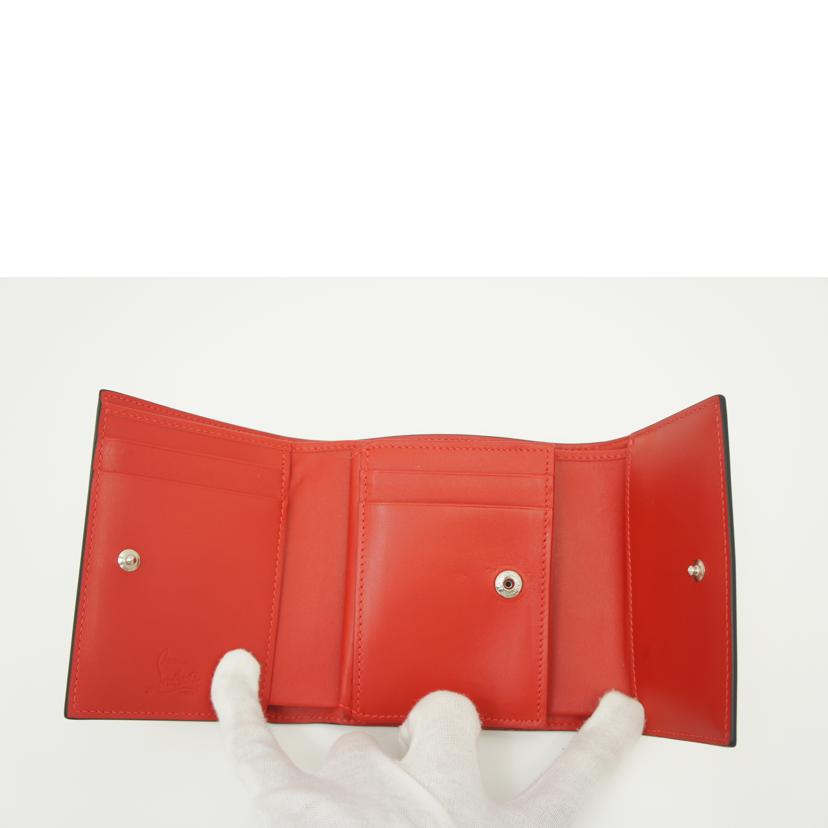 C.Louboutin ルブタン/マルチスタッズレザールビフォルドウォレット/1205165//ABランク/75