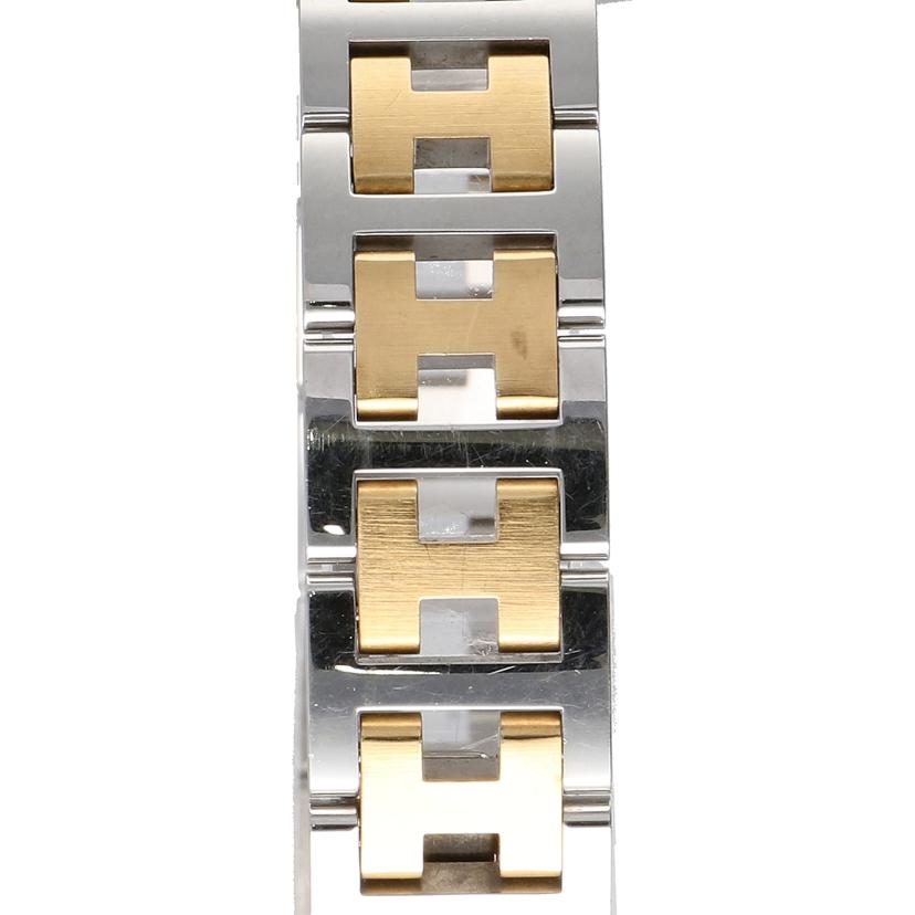 HERMES エルメス/クリッパー・ホワイト/レディース/クオーツ/CL4.220//941***/Bランク/75