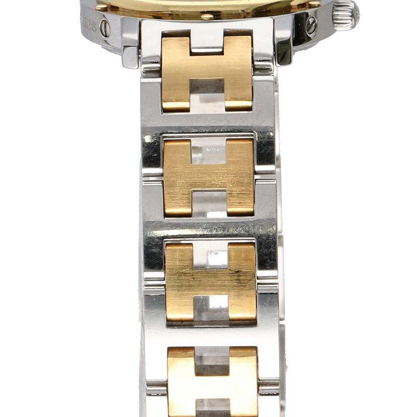 HERMES エルメス/クリッパー・ホワイト/レディース/クオーツ/CL4.220//941***/Bランク/75