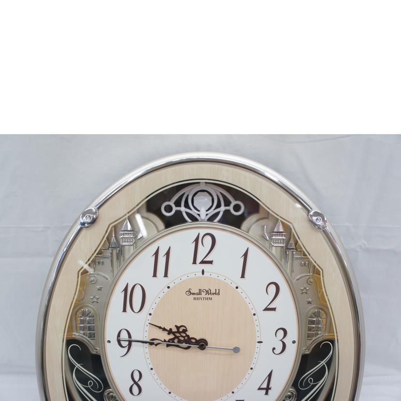 リズム株式会社/スモールワールドクラッセ/電波壁掛時計/4MN538RH23//SAランク/05