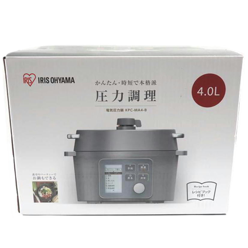 IRIS OHYAMA アイリスオーヤマ/電気圧力鍋/KPC-MA4-B//SAランク/79