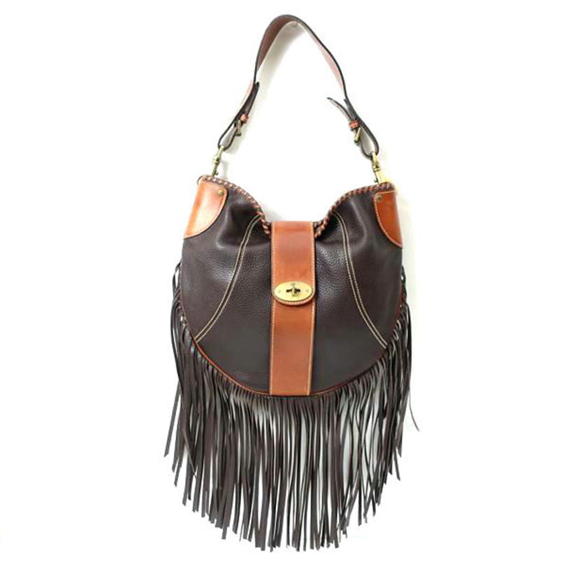 MULBERRY マルベリー/レザーハンドバッグ 肩掛けバッグ タッセル//ABランク/65