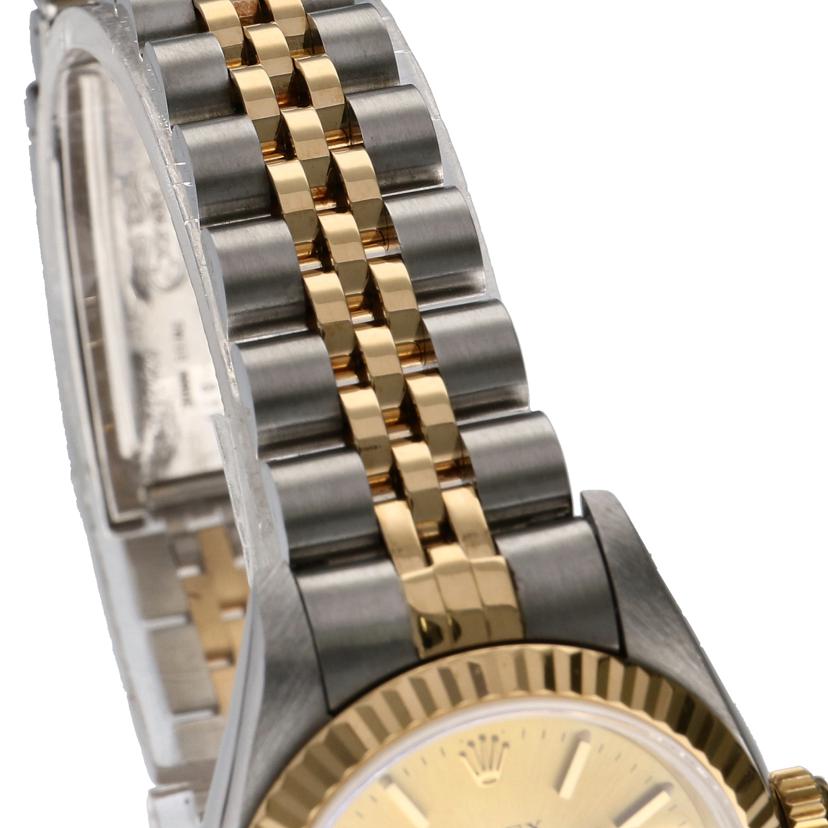 ROLEX ロレックス 1993年頃製造 オーバーホール済 新品仕上済 コンビ ジュビリーブレス/デイトジャスト・レディース・SS×YG/S番/69173//S57**********/Aランク/75