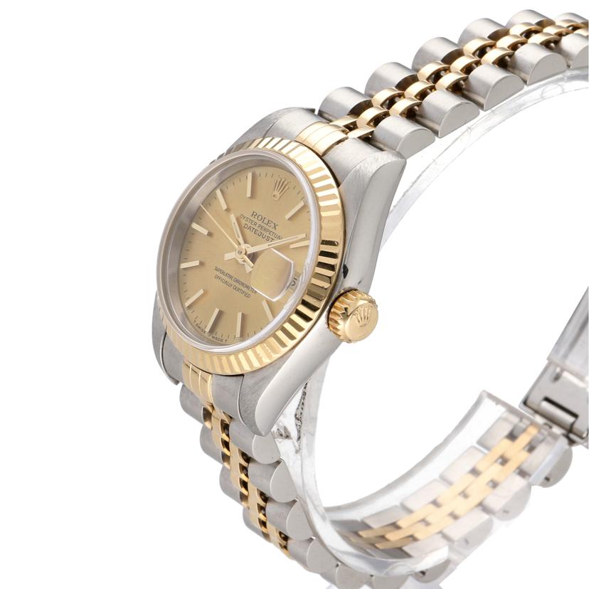 ROLEX ロレックス 1993年頃製造 オーバーホール済 新品仕上済 コンビ ジュビリーブレス/デイトジャスト・レディース・SS×YG/S番/69173//S57**********/Aランク/75