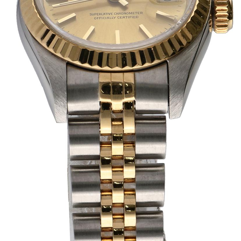 ROLEX ロレックス 1993年頃製造 オーバーホール済 新品仕上済 コンビ ジュビリーブレス/デイトジャスト・レディース・SS×YG/S番/69173//S57**********/Aランク/75