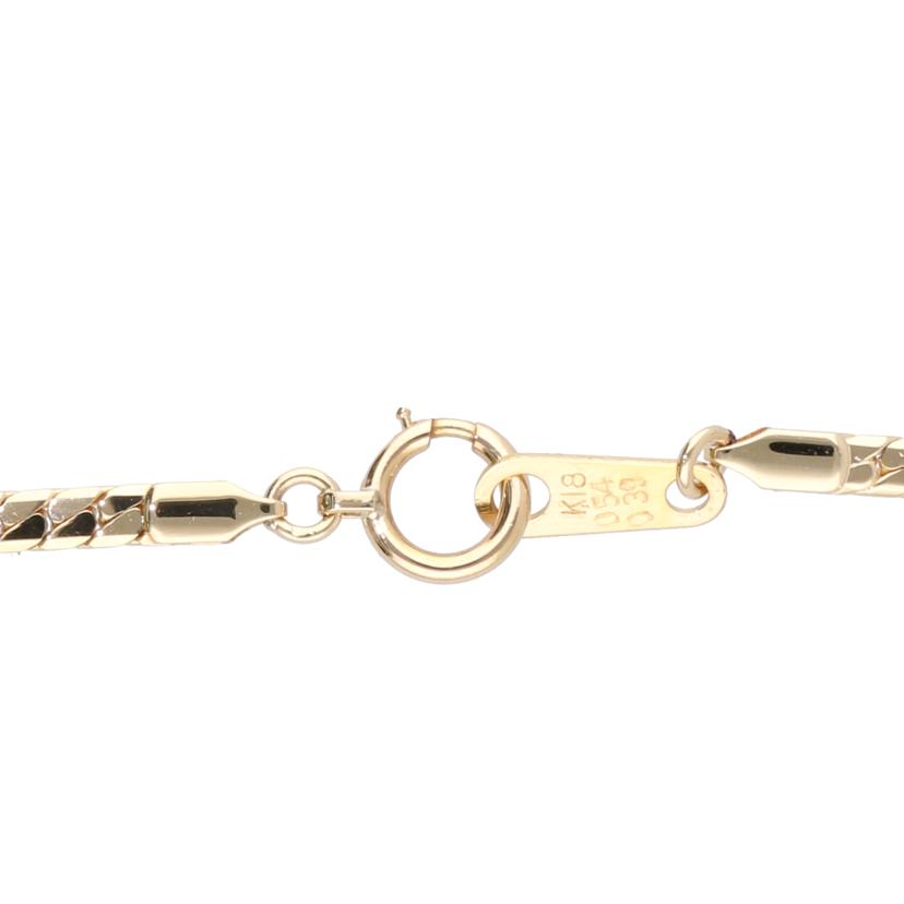 /K18ダイヤネックレス0.54/0.39//Aランク/75