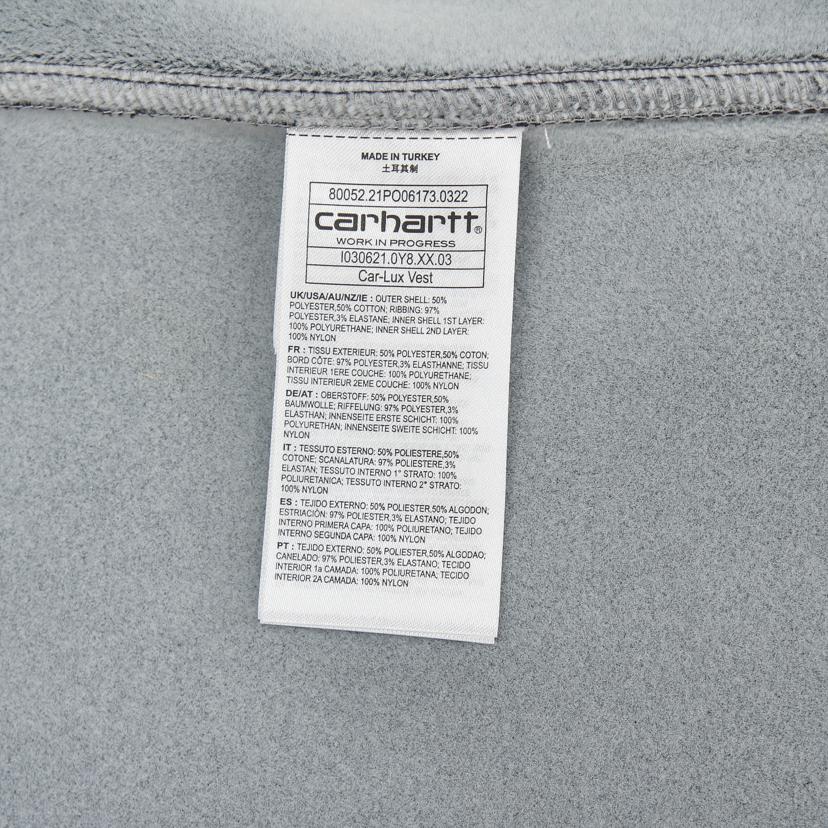 Carharrt WIP カーハートWIP/カーラックスベスト GRY/I030621 13//SAランク/78