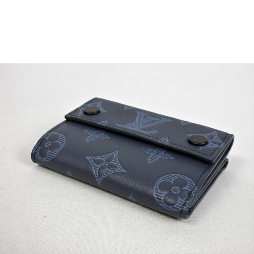 LV ルイヴィトン/ディスカバリー・コンパクトウォレット/モノグラムシャドー/M80424//ICタグ/SAランク/70