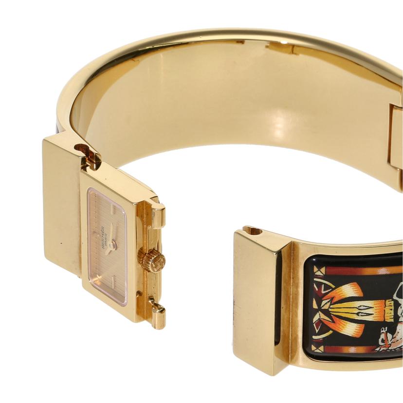 HERMES エルメス/ロケ・バングルウォッチ・七宝焼/レディース/クオーツ/9261180997103//104****/Aランク/75