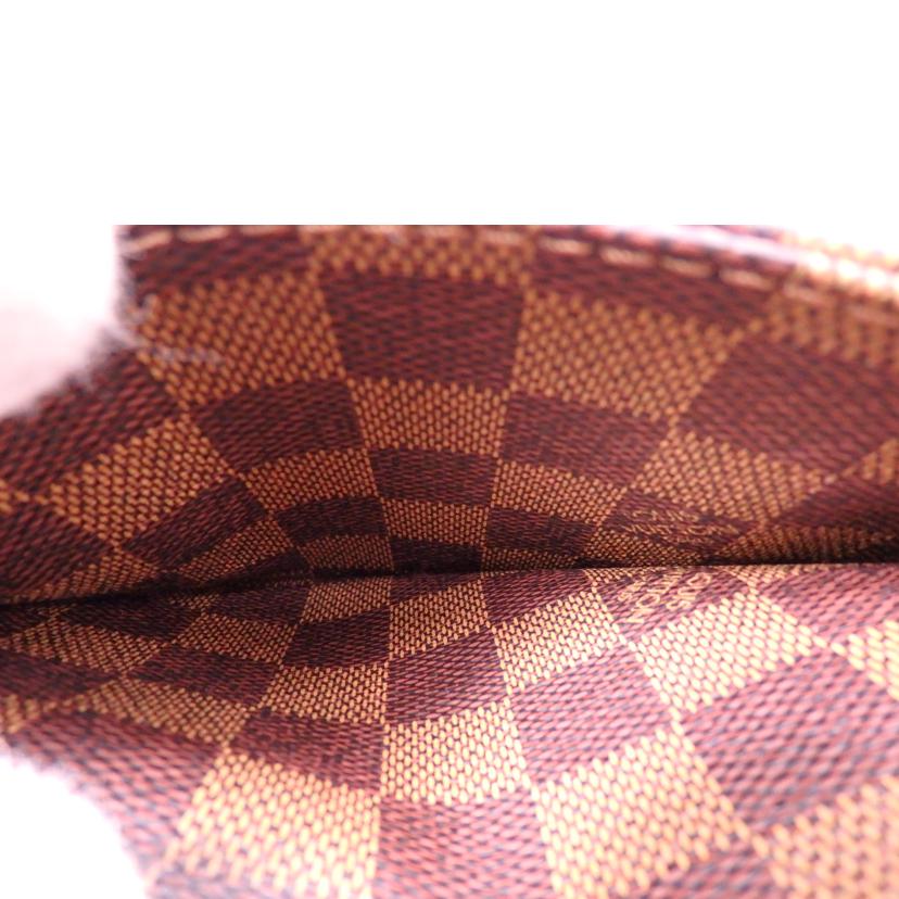 LOUIS VUITTON ルイヴィトン ルイ・ヴィトン ビトン ダミエ・エベヌ 市松模様 ブラウン 茶 ウエストポーチ ショルダーバッグ ハンドバッグ トートバッグ ブラウン メンズ レディース 定番 人気 LV 斜め掛け 肩がけ/ジェロニモス/ダミエ/エベヌ/N51994//CA1***/ABランク/76