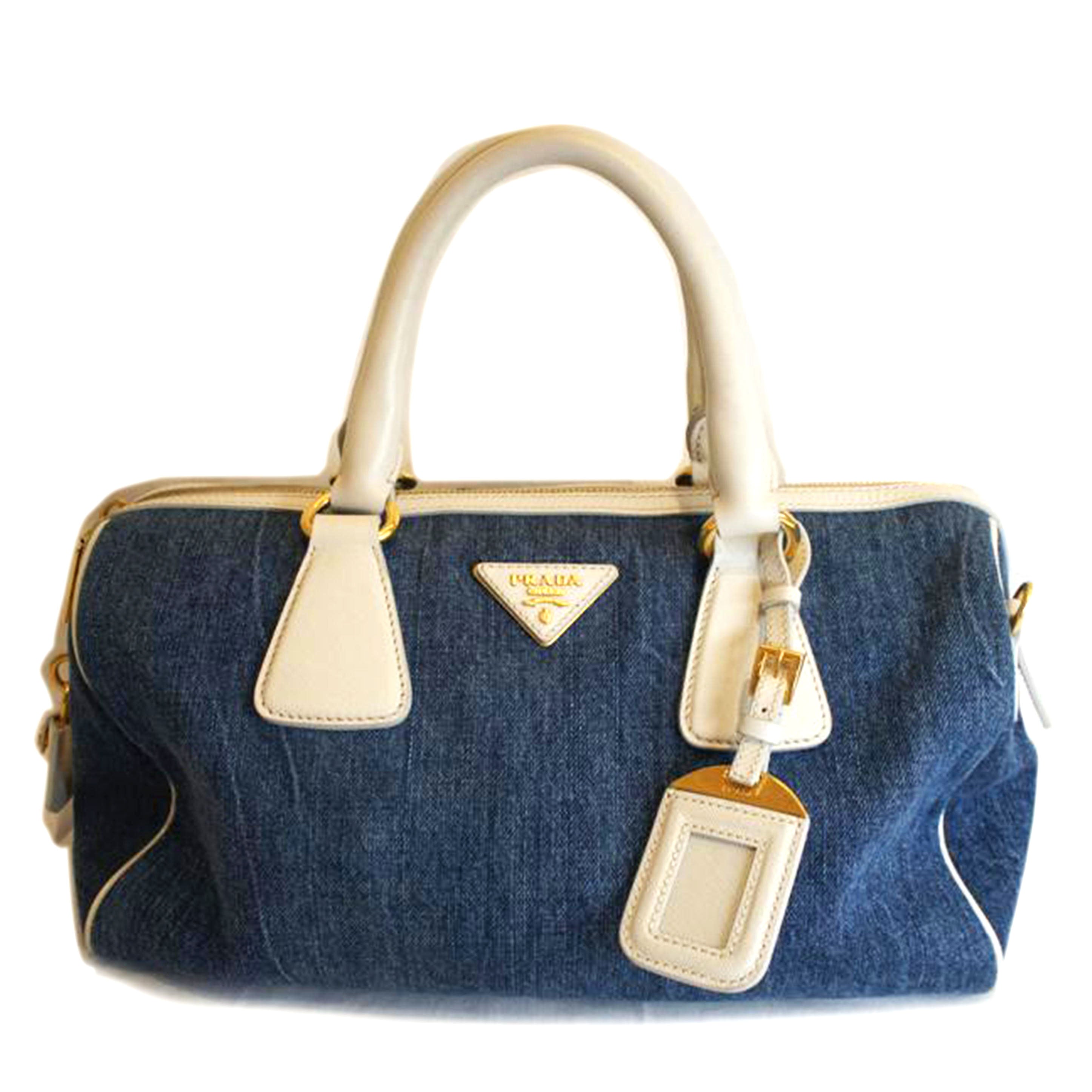 PRADA プラダ/デニム地ハンド//25/ABランク/92