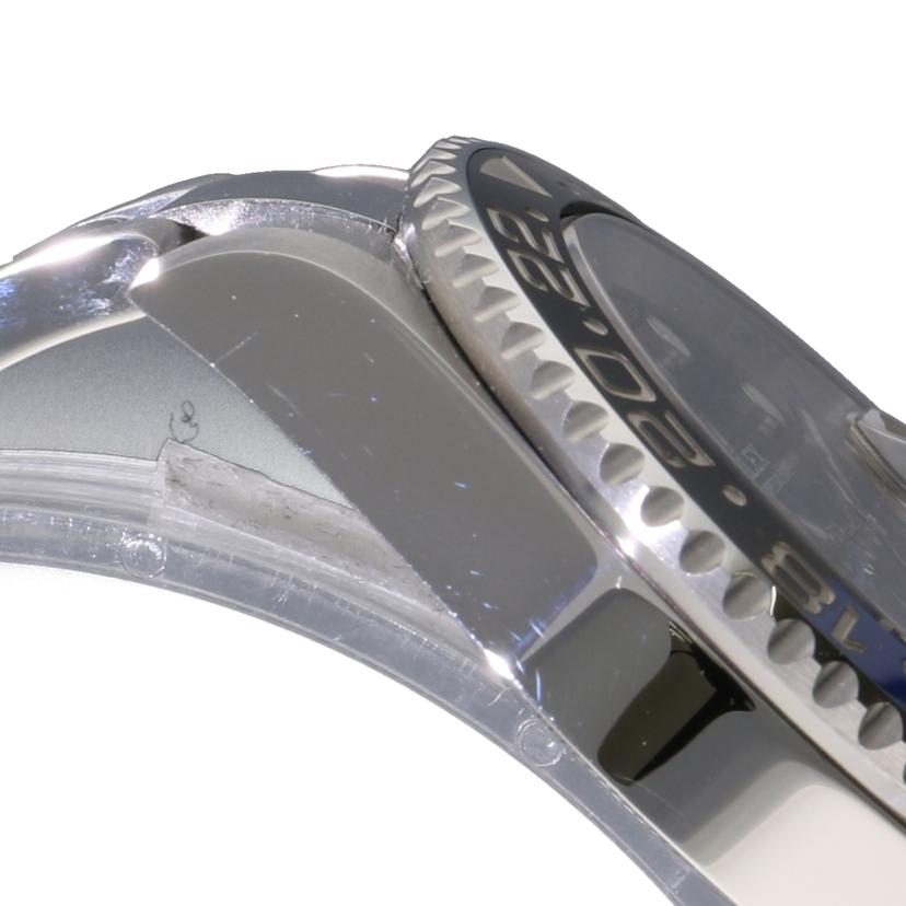 ROLEX ロレックス ランダムシリアル 2018年ギャラ バットマン オイスターブレス/GMTマスターII・青黒ベゼル/ランダム番/116710BLNR//Q95*****/Aランク/75