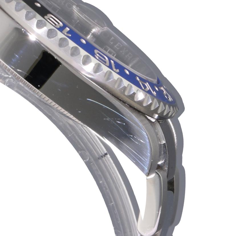 ROLEX ロレックス ランダムシリアル 2018年ギャラ バットマン オイスターブレス/GMTマスターII・青黒ベゼル/ランダム番/116710BLNR//Q95*****/Aランク/75