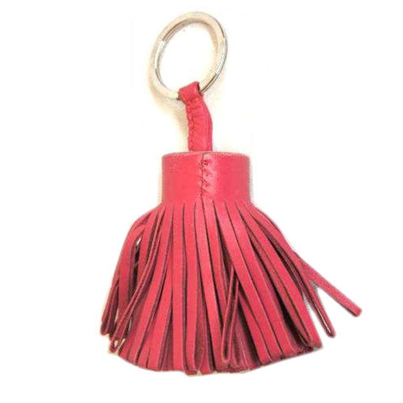 HERMES エルメス/カルメン/フリンジチャームピンク//ABランク/92