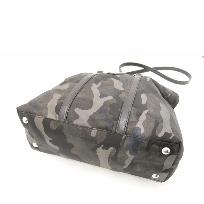 PRADA プラダ ハンドバック ナイロン 迷彩 ショルダーバッグ トートバック 斜め掛け 肩掛け レディース/カモフラージュ2wayハンド/カーキ/BN2791//58C****/Aランク/69