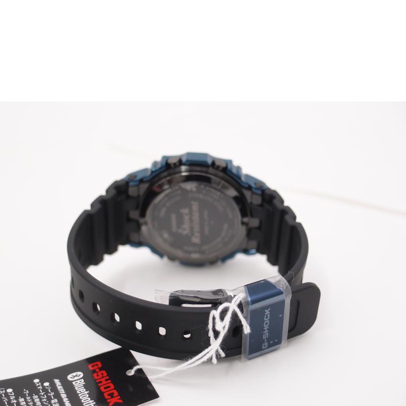 CASIO カシオ フルメタル メンズ ブルー/G-SHOCK/スマホリンク/電波ソーラー/GMW-B5000G-2JF//201E086I/SAランク/69
