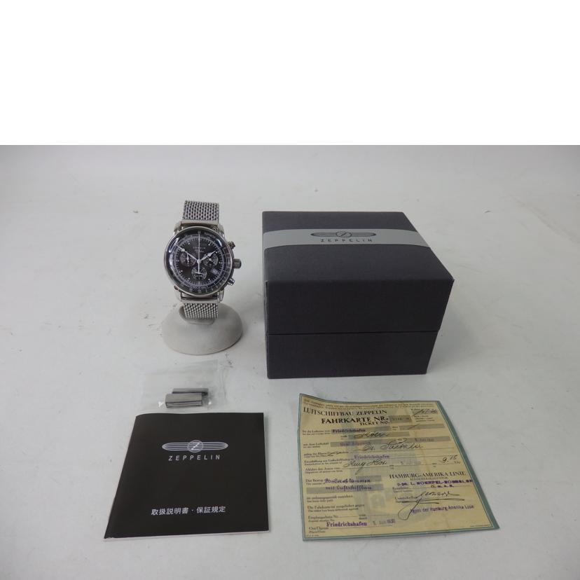 ZEPPELIN ツェッペリン/メンズクォーツ/クロノグラフ/8680M-6//005**/ABランク/84