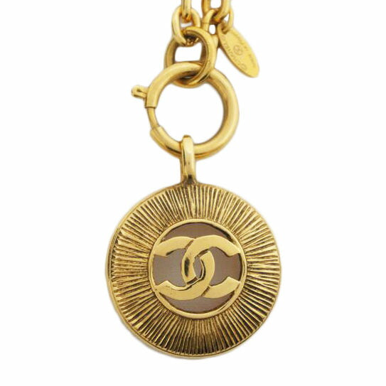 CHANEL シャネル/ヴィンテージ/ラウンドココ/チェーンネックレス//Aランク/09