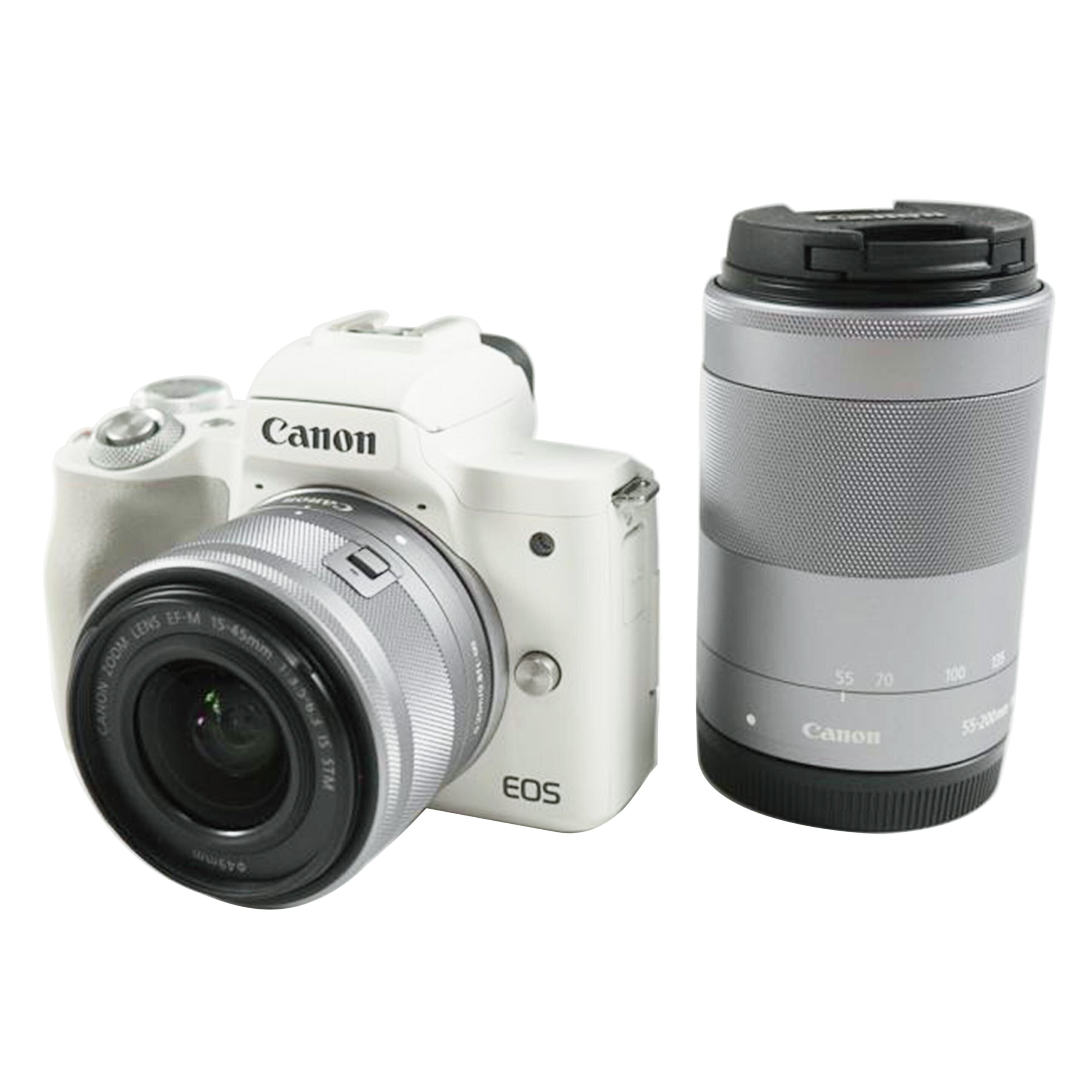 Canon キャノン/ミラーレス一眼 ダブルレンズキット/EOS Kiss M2//121051001906/Aランク/79