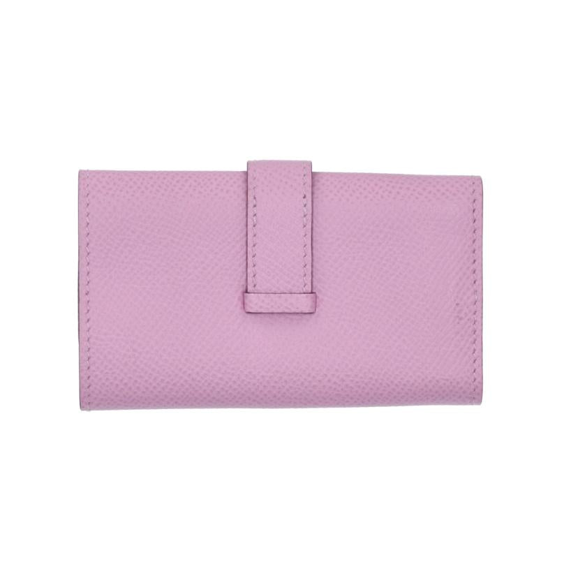 HERMES エルメス/ベアンキーケース4連/ヴォーエプソン/モーヴシルベストル//Z刻(*****/Aランク/75